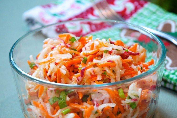 20 легких и вкусных салатов из редьки