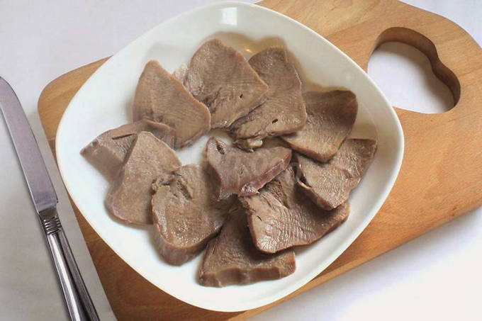 Язык свиной - 10 пошаговых рецептов